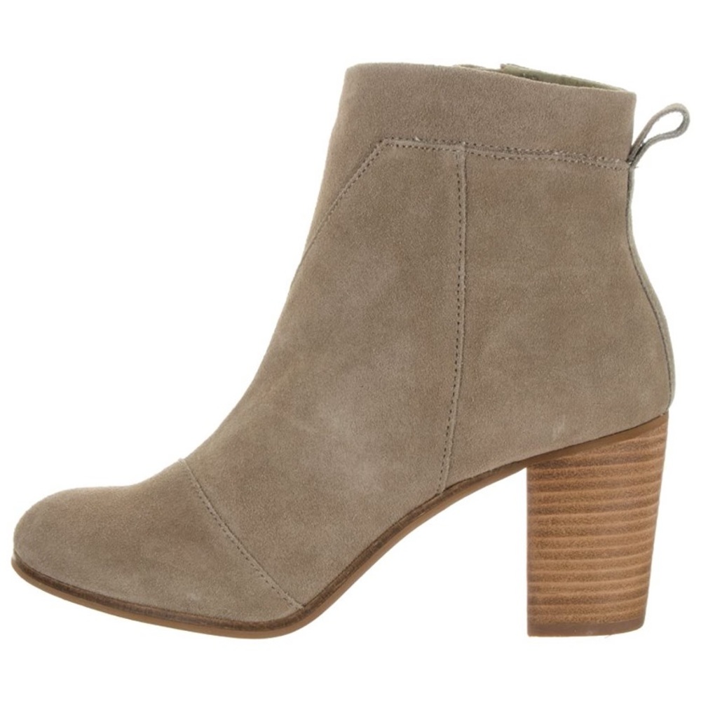 TOMS Lunata Suede Bootie - barely worn - 9.5